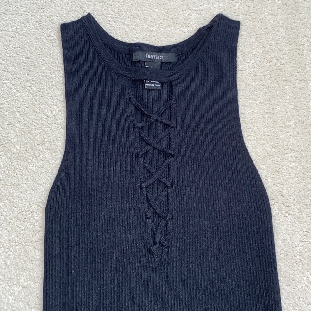 Knit tank top